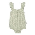 thumbnail image 2 of Modern Moments By Gerber Baby Girl Cotton Romper with Ruffle Straps, Sizes 0/3 Months - 24 Months, 2 of 10