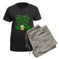 thumbnail image 5 of CafePress - Start In The Morning Pajamas - Women's Short Sleeve Print T-Shirt and Pants Dark Cotton Pajama Set, 5 of 7