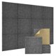 thumbnail image 1 of Paquete de 12 Paneles de Pared AcúSticos Equilibrados Autoadhesivos, Paneles una Prueba de Sonido de 12X12X0,4 Pulgadas, Azulejos Absorbentes para el Hogar y las Oficinas, 1 of 5