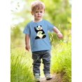thumbnail image 2 of Waving Panda With Bamboo T-Shirt Infant -Image by Shutterstock,  12 Months, 2 of 4