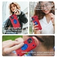 thumbnail image 6 of Dteck for iPhone 15 Case with Screen Protector (2 Packs), Military Grade Drop Protection Shockproof Protective Phone Case with Rotating Ring Stand for iPhone 15,Red+Blue, 6 of 6