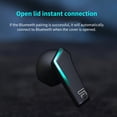 thumbnail image 2 of Auriculares Para Juegos, Auriculares Deportivos Inalámbricos, Auriculares Para Juegos De Modo Dual, Estéreo En La Oreja, Reducción De Ruido, Posicionamiento De Voz, Ipx5 A Prueba De Agua Guardurnaity EL009540-00, 2 of 5