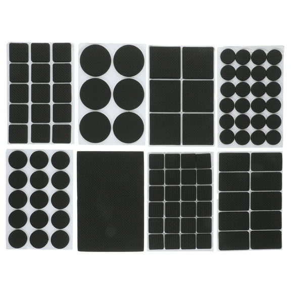 REACHISE 8 Sheets Non Slip Furniture Pads Self Adhesive Chair Feet Furniture Pads for Hardwood Floors