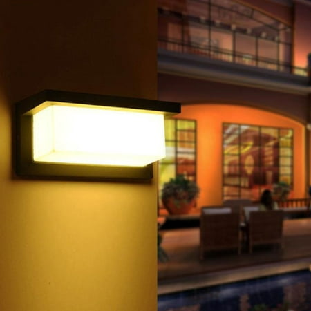 Balcon applique murale cour éclairage lumière capteur extérieur lumière murale  applique murale LED étanche