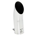 thumbnail image 1 of DYNWAVECA 2x Embout d'Échappement Auto Chromé 2,32 Pouces 59mm Acier Inoxydable 185mm, 1 of 10