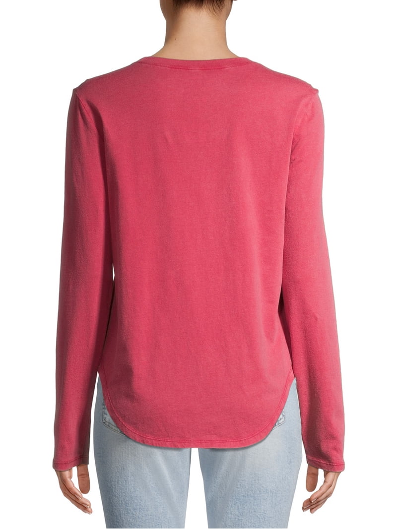Disney Mickey Women's Long Sleeve T-Shirt - Walmart.com