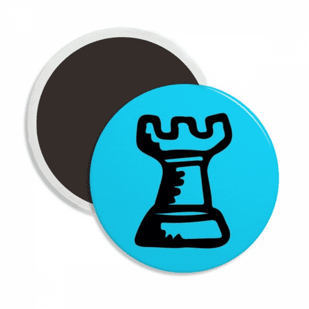 

International Vehicle Chess Composition Round Ceracs Fridge Magnet Keepsake Decoration