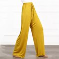 thumbnail image 3 of ZZwxWA Womens Wide Leg Yoga Pants Comfy Modal Lounge Athletic Pants Loose Fit Flowy Palazzo Pants Trendy Dance Pants, 3 of 5