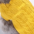 thumbnail image 2 of Whyan Small Dog Sweaters Knitted Pet Cat Warm Dog Sweatshirt Winter Clothes Kitten Puppy Sweater,small dog sweaters for boys,Classic Straw-Rope Pro Pet Dog Sweater Apparel Pink,XS, 2 of 7