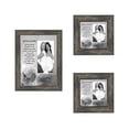 thumbnail image 3 of Picture Frame Set, 3 Piece Customizable Multi pack, 1-5x7, 2-4x4, for Instagram Photo Wall Gallery or Tabletop Display, 3 of 6