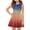 Beige(American Flag Sequins Print), variant on America 250 Flag Girls Dresses Size 10-12 Funny American Flag Sequins Print Mini Dress Party Crew Neck 4th of July Sleeveless Girls Clothes Summer Fashion Dresses Beige 9-10 Years