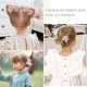 thumbnail image 5 of 10 Uds. De pinzas para el pelo para niña, lazos, Clip de cocodrilo antideslizante, pasadores totalmente forrados, accesorios florales para el cabello, 5 of 5
