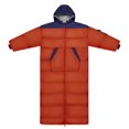 thumbnail image 1 of Saco de dormir portátil Thermotuff para adultos, azul marino y rojo, 1 of 7