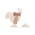 thumbnail image 2 of ERK Easter Decor Easter Wooden Decorations: Rabbits Roosters Eggs Light Up The Festive Atmosphere, 2 of 6