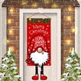 thumbnail image 3 of Adorno colgante de Navidad para puerta, decoración navideña para el hogar, Bandera de Navidad para puerta, Papá Noel, Feliz Año Nuevo, regalos 2023, 2024, 3 of 4