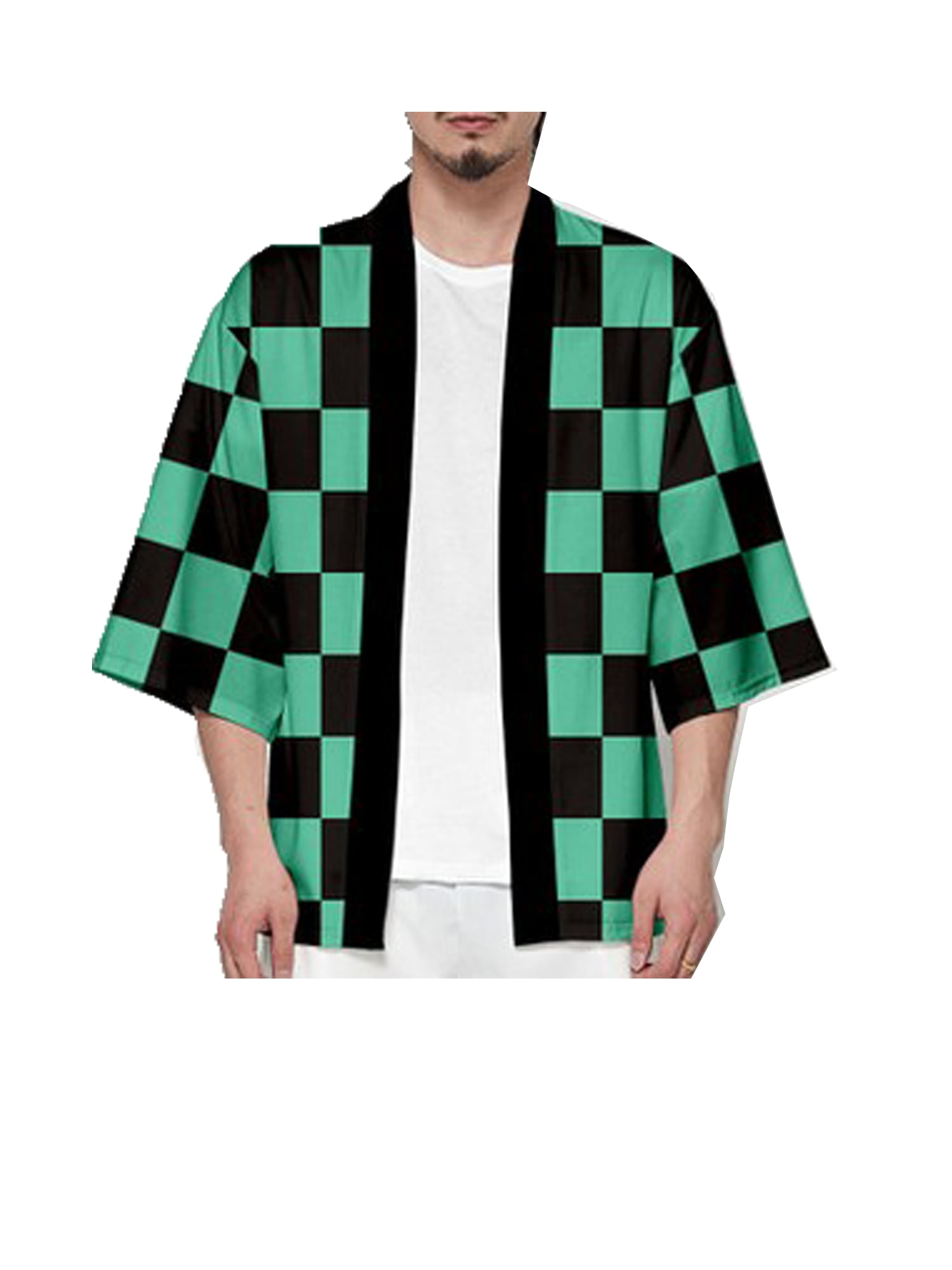 green and black jacket