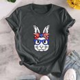thumbnail image 2 of Camiseta de mujer, divertida y bonita camiseta de manga corta, camiseta con estampado de mariposa, blusa con estampado de conejo, regalo para mujer Pompotops hfajkhk127656, 2 of 7