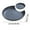 Dark Grey, variant on Yoloke Wheat Straw Plates, Unbreakable Deep Dinner Plates, Plastic Plates Reusable, Assorted Colors Dinnerware Sets, Microwave & Dishwasher Safe, Healthy for Kids & Adult