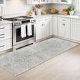 thumbnail image 4 of Washable Runner Rug 2x6 ft Non Slip Backing Farmhouse Vintage Soft Kitchen Rug Low Profile Floor Carpet for Kitchen Hallway Laundry Room Bedroom, 4 of 6