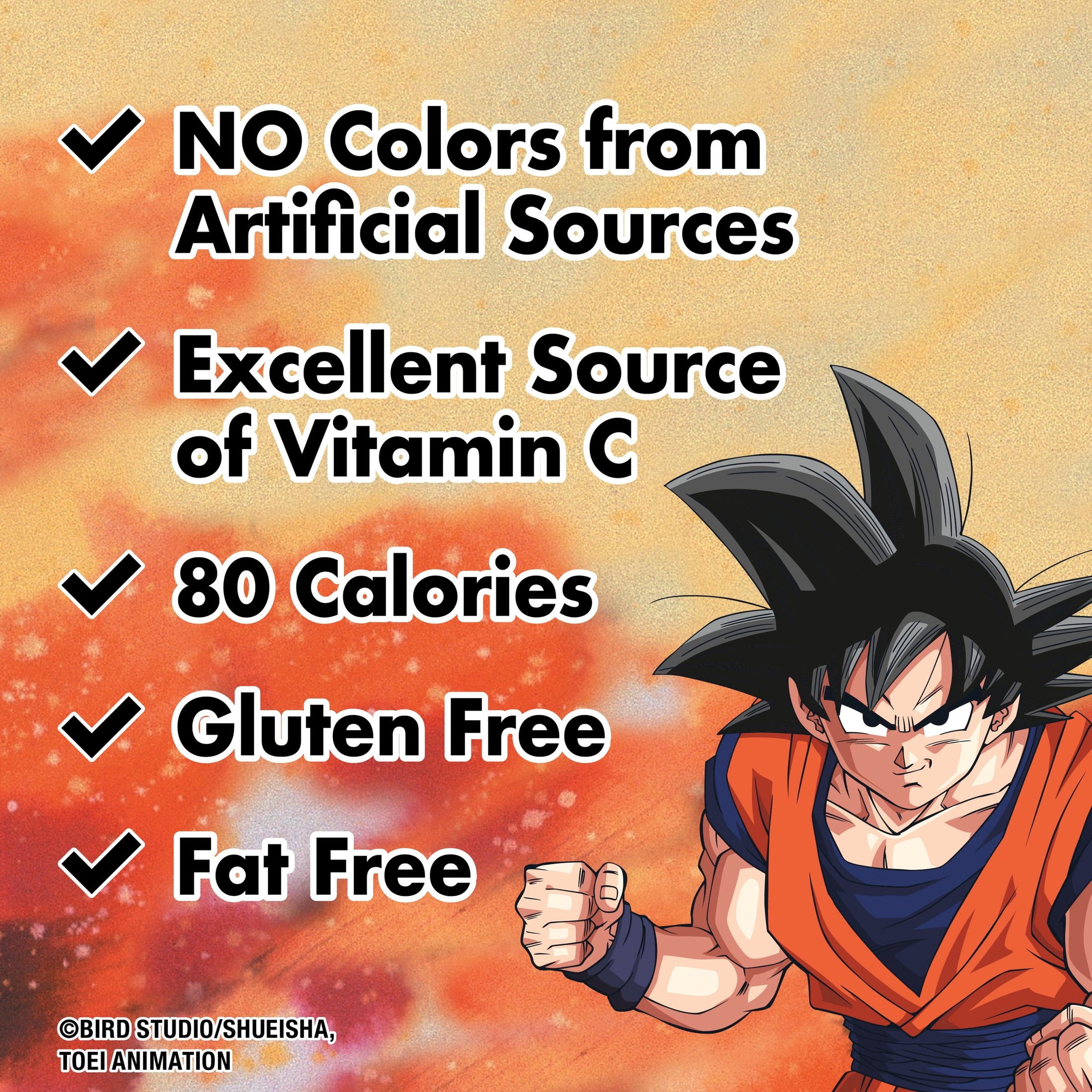 Dragon Ball Z Fruit Flavored Snacks, Gluten Free, 22 Ct, 17.6 oz