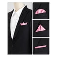 thumbnail image 4 of INSPIRE CHIC Men's Pocket Square Classic Self-folded Polka Dots Handkerchiefs For Wedding, 4 of 4