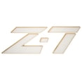 thumbnail image 2 of Nitro Boat Raised Emblem Decal 157603 | Z-7 White Gold Sticker, 2 of 4