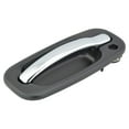 thumbnail image 4 of TRQ Chrome Black Exterior Door Handle Front Set for Silverado Pickup Truck DHA36970, 4 of 5
