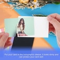 thumbnail image 5 of Uxcell 50Pcs Photocard Holder, Trading Card Protector Photo Sleeves Shield Cover, White, 5 of 5