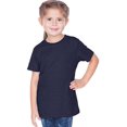 thumbnail image 2 of Kavio! Toddlers Crew Neck Short Sleeve Tee Jersey (Same TJC0440) Ht. Navy 4T, 2 of 2