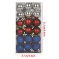 thumbnail image 2 of Clearance 36pcs Christmas Tree Balls, Shatterproof Christmas Ornament Decorations for Christmas Tree Hanging Decorative Multicolor Bauble Sets for Home Party Wedding Decor, 2 of 2