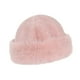 thumbnail image 2 of Gorro de invierno de piel sintética, grueso y moderno, ideal para actividades al aire libre en climas fríos, ciclismo, viajes y acampada. rosa, 2 of 7