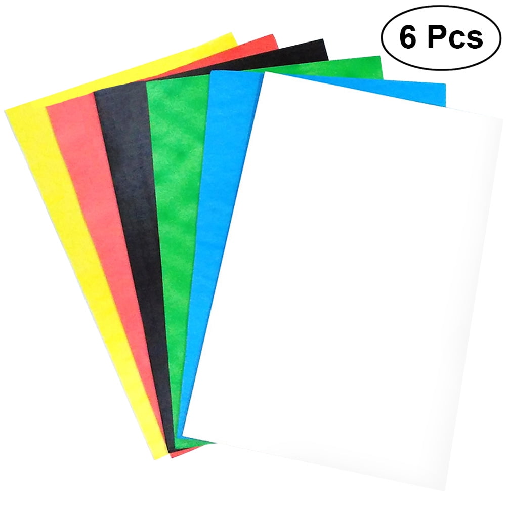 6Pcs Sheets Board Assorted Colors Thicken Poster Board for Crafts Framing Art Display Presentation School Projects 30x45cm