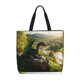 thumbnail image 1 of Fotbe Deep Forest Stone Green Dragon Bolsa Tote con Estampado para Mujer, Bolsos con Cremallera, Bolsa de Hombro Casual de Gran Capacidad con Bolsillos Internos, 1 of 7