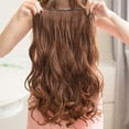 thumbnail image 4 of Lubelski 50cm Clip Ondulé Bouclé de Mode dans l'Extension de Cheveux Cosplay Femmes Postiche Synthétique, 4 of 7