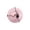 A003- Pink, variant on Solar Bird Bath Fountain Pump, 12inRound Ceramic, Hanging Bird Bath, Outdoor Water Fountain, Black ChainforHanging, Bird Decor, Garden Decorations Outdoor, Patio Decorations