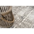 thumbnail image 5 of LaDole Rugs Grey Ivory Textured Modern Rustic Area Rug | Large Carpet For Living Room, Bedroom, Kitchen, Dining, Home Office Floor Décor, 5 of 5