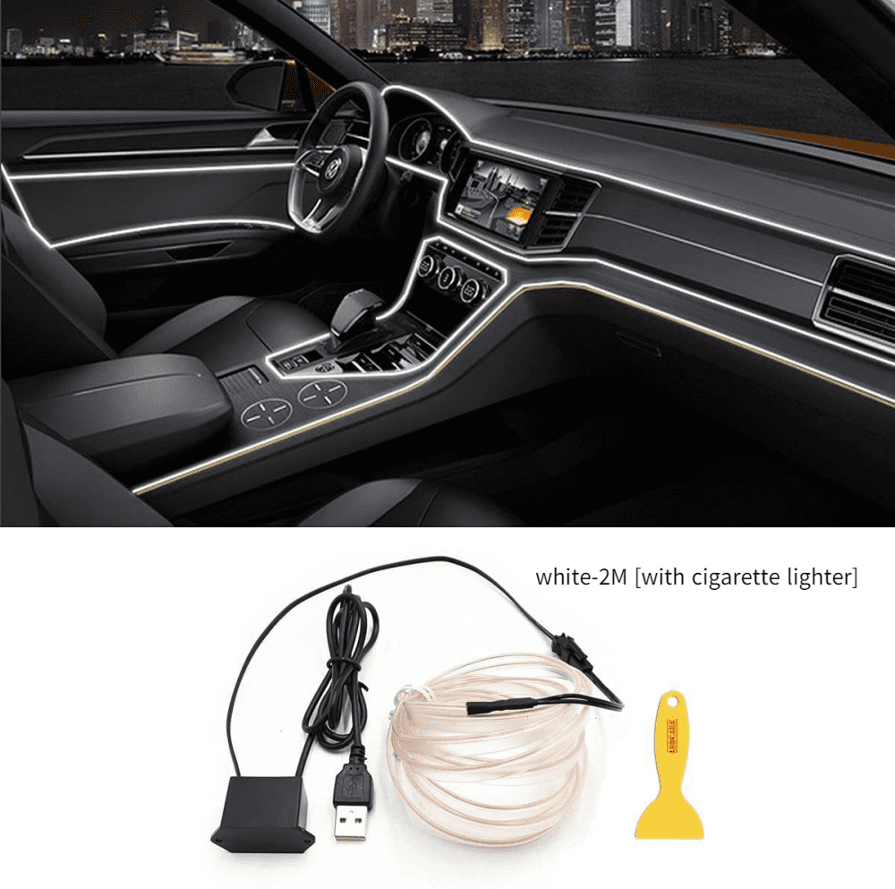 Rush Cold light car mood light LED interior mood light luminous line