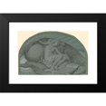 thumbnail image 2 of Elihu Vedder 18x13 Black Modern Framed Museum Art Print Titled - Study for ‘The Eclipse of the Sun by the Moon’ (1892), 2 of 5