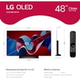 thumbnail image 2 of Smart TV LG OLED Evo AI C4 4K UHD 48 pulgadas Modelo 2024 OLED48C4PUA, 2 of 9