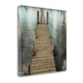 thumbnail image 2 of Tangletown Fine Art 'Annecy Pier' Photographic Print on Wrapped Canvas, 2 of 3