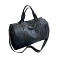 thumbnail image 4 of Bolsa de viaje multifuncional con compartimento para zapatos, ideal para viajes de vacaciones. Negro, 4 of 9
