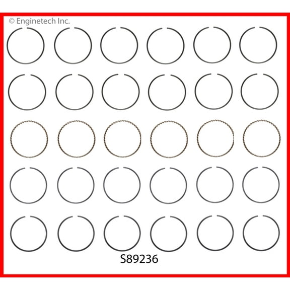 RINGS FORD 3.0L 183 STEEL