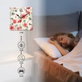 thumbnail image 4 of 10 Inch Wall Clock Battery Operated Silent Clock Decorative for Office, Kitchen, Outdoor, Living RoomVibrant Floral Poppy Flower Print, 4 of 4