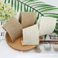 thumbnail image 1 of Lubelski 2m Rustic Natural Jute Hessian Burlap Ribbon Roll Sewing Packaging DIY Craft, 1 of 7