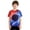 Royal Blue, variant on Boy's Short Sleeve Elevated Graphic T-Shirt, Sizes 4-18 with Patriotic Printed Designs
