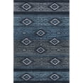 thumbnail image 2 of Addison Rugs Mayfield Premium Machine Washable Transitional Tribal Teal Rectangle Rug, 10' x 14', 2 of 7