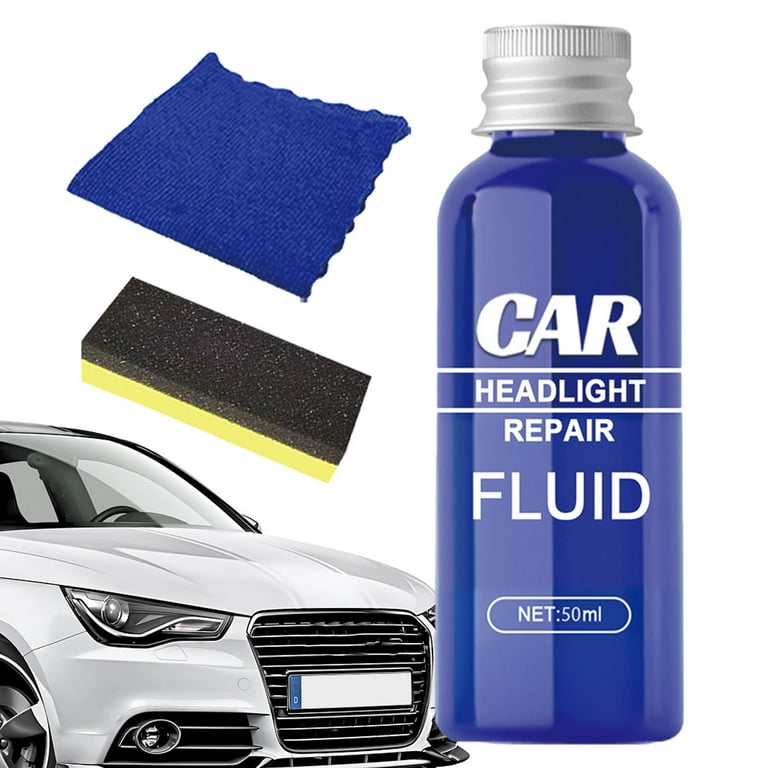 Headlight Polish Liquid Ultra Headlight Restoration Kit Automotive Headlight  Cleaner Easy Heavy-Duty Car Scratch Remover