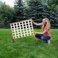 thumbnail image 7 of YardGames 3x2' Giant 4 in a Row Backyard Multiplayer Outdoor Game (2 Pack), 7 of 7