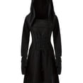 thumbnail image 1 of Vestido De Cosplay Con Capucha De Manga Larga, Vestido De Fiesta De Halloween, Ropa De Mujer, 1 of 4