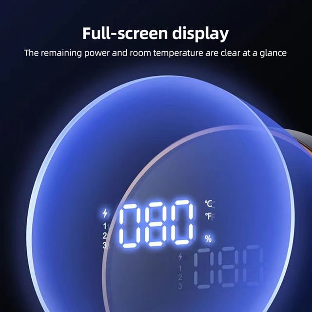 Automatic Touchless Foaming Hand Soap Dispenser, Auto Wall Mount Rechargeable 260ml with LCD Display, 3 Adjustable Foam Levels for Kitchen and Bathroom
